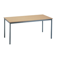 Table de bureau plateau hêtre - 70 x 60cm