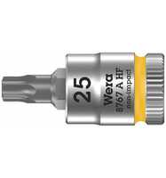 Wera 8767 A HF TORX Zyklop Bitnuss mit 1/4"-Antrieb, mit Haltefunktion, TX 25 x 28 mm