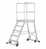 Hymer Podesttreppe fahrbar, einseitig begehbar, 7 Stufen, Standhöhe 1,70 m