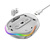 Mysz bezprzewodowa, Genius Ergo 9000S Pro, biała, optyczna, 2400DPI