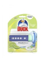 Krążki żelowe do wc Duck Fresh Discs Lime, 6 sztuk+ dyspenser, limonka