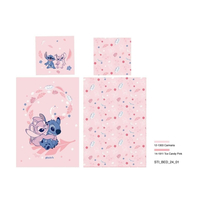LILO & STITCH - PARURE DE LIT 140X200CM + 65X65CM - STITCH & ANGEL AYMAX 060STITCH