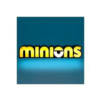 Fizz Lampe Minions Logo LED gelb