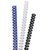 Plastikbinderücken ClickBind, A4, PP, 8 mm, 50 Stück, weiß