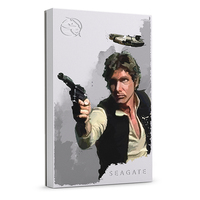 Seagate Game Drive Han Solo™ Special Edition FireCuda Externe Festplatte 2 TB Grau