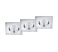 TRIO Zagros Einbaustrahler Chrom LED 5,5 W