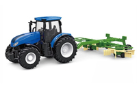 Amewi Toy Traktor mit Kreiselschwader Radio-Controlled (RC) model Tractor Electric engine 1:24