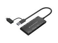 Conceptronic StreamVault BIAN03B kártyaolvasó USB 3.2 Gen 1 (3.1 Gen 1) Type-A Fekete
