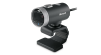Microsoft LifeCam Cinema webcam 1 MP 1280 x 720 Pixel USB 2.0 Nero, Argento