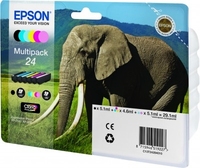 Epson Elephant Multipack 6-colours 24 Claria Photo HD Ink