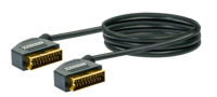 Schwaiger SCA3015 537 Câble SCART 1,5 m SCART (21-pin) Noir