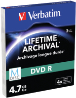 Verbatim 4.7GB DVD-R 4,7 Go 3 pièce(s)