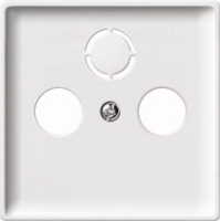 Merten 294119 veiligheidsplaatje voor stopcontacten Wit