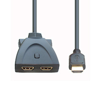 e+p HDMI 84 S HDMI-Kabel 0,3 m HDMI Typ A (Standard) 2 x HDMI Type A (Standard) Schwarz