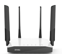 Zyxel NBG6604 router bezprzewodowy Fast Ethernet Dual-band (2.4 GHz/5 GHz) Czarny, Biały