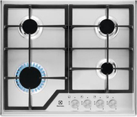 Electrolux EGS6426SX Stal nierdzewna Wbudowany Gaz 4 stref(y)