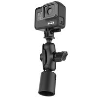 RAM Mounts PVC Pipe Socket Mount with Universal Action Camera Adapter