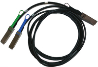 Nvidia 980-9I98H-00V001 InfiniBand/fibre optic cable 1 m QSFP56 2x QSFP56 Zwart