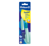 Pelikan Twist P457 vulpen Muntkleur Cartridgevulsysteem 1 stuk(s)