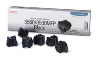 Tektronix Genuine Xerox Solid Ink(6 Sticks), Black tintapálca 6 dB 6800 oldalak