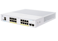 Cisco CBS350-16P-E-2G-EU netwerk-switch Managed L2/L3 Gigabit Ethernet (10/100/1000) Zilver