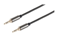 S-Conn BS20-30055 Audio-Kabel 5 m 3.5mm Schwarz