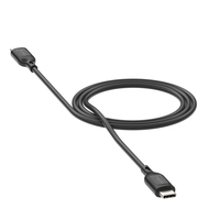 mophie essentials charging cables | 1M USB-kabel USB 2.0 USB C Zwart