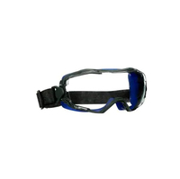 3M GoggleGear 6000 Gafas de seguridad Neopreno Negro, Azul