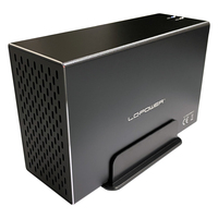 LC-Power LC-35U3-RAID-2 Speicherlaufwerksgehäuse HDD-Gehäuse Schwarz 3.5 Zoll