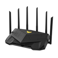 ASUS TUF Gaming AX6000 router inalámbrico Gigabit Ethernet Doble banda (2,4 GHz / 5 GHz) Negro