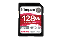 Kingston Technology Canvas React Plus 128 GB SDXC UHS-II Class 10