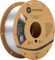 Polymaker PB01011 materiały drukarskie 3D Politereftalan etylenu glikolu (PETG) Przezroczysty 1 kg