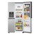 LG GSGV81PYLL side-by-side refrigerator Freestanding 635 L E Metallic, Silver