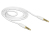 DeLOCK 83440 Audio-Kabel 1 m 3.5mm Weiß