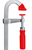 BESSEY LMU10/5 clamp U-clamp 10 cm Red, Stainless steel