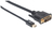 Manhattan Mini-DisplayPort 1.2a auf DVI-Kabel, Mini-DisplayPort 1.2a-Stecker auf DVI-D 24+1-Stecker, 1,8 m, schwarz