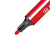 STABILO Trio Scribbi, ergonomische viltstift, onverwoestbaar door meeverende punt, rood, per stuk
