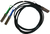 Mellanox Technologies MCP7H50-H001R30 InfiniBand/fibre optic cable 1 m QSFP56 2x QSFP56 Black