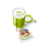 EMSA Yoghurt Mug Clip & Go 0,45l mit Löffel