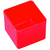 Allit EuroPlus Insert 45/1 Ablageschale Quadratisch Polystyrol Rot