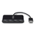 StarTech.com 4-Port USB 2.0 Hub, USB Bus Powered, Compacte Travel USB Hub, USB 2.0 Splitter, Multi-Port Mini USB Hub, 480Mbps, Overspanningsbeveiliging (OCP)