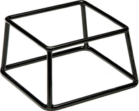 Buffetständer -MULTI- 18 x 18 cm, H: 10 cm Metall, PVC, schwarz mit