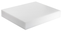 Hackblock aus Polyethylen aus weißem HD-Polyethylen 500. Separat bestellen: