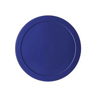 Kunststoffdeckel rund 20 cm - blau - Form: System. Hersteller: Eschenbach.
