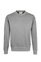 Sweatshirt MIKRALINAR®, grau meliert, 4XL - grau meliert | 4XL: Detailansicht 1