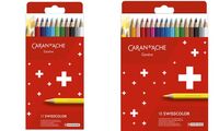 CARAN D'ACHE Crayons de couleur Swisscolor,étui carton de 12 (86040524)