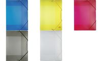 folia Eckspannermappe, PP, DIN A4, farbig sortiert (57906697)