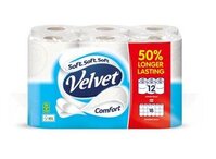 Velvet Comfort 12 Longer Rolls [Pack]