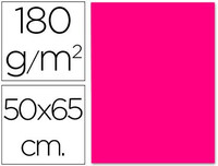 Cartulina Liderpapel 50X65 cm 180G/M2 Fucsia