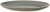 Platte Sidina oval; 24x18x2.8 cm (LxBxH); grau; oval; 6 Stk/Pck